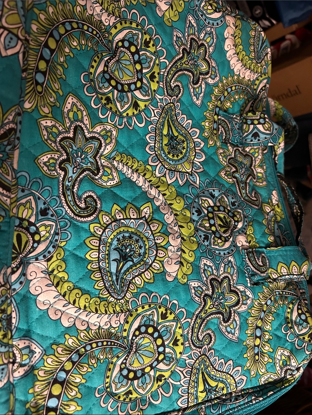 Quilted Overnight Bag or Laptop Bag! Expandable,Handles and shoulder straps